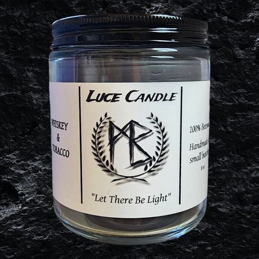 Whiskey & Tobacco Scented Candle