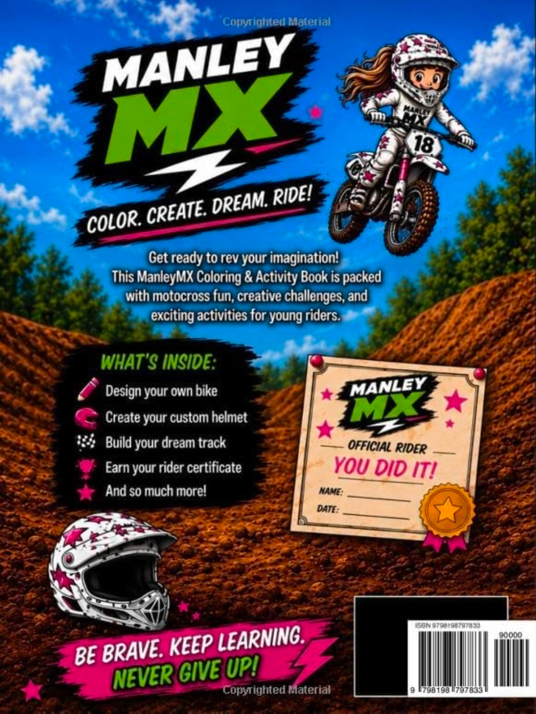 ManleyMX Coloring Book for Girls