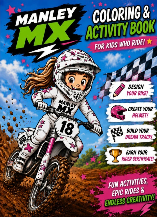 ManleyMX Coloring Book for Girls